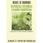 Libro Republica española y España republicana, Unamuno, ISBN 9788474550115. Comprar en Buscalibre